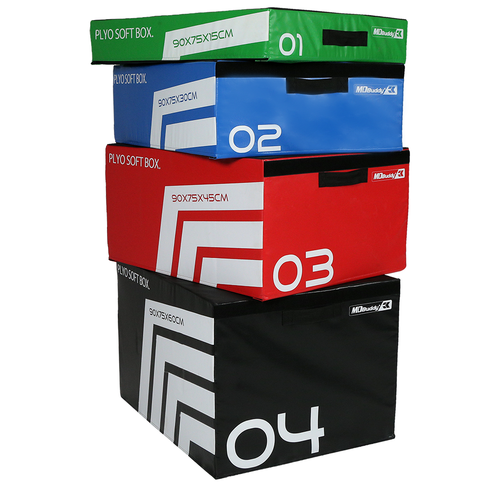 Plyosoft Box Set 4 pcs – Jump Training Platform
