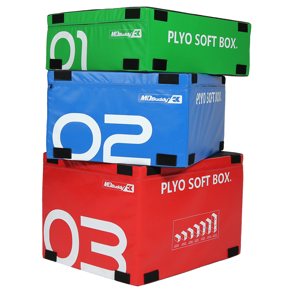 Plyosoft Box Set 3 pcs – Foam Plyometric Jump Box