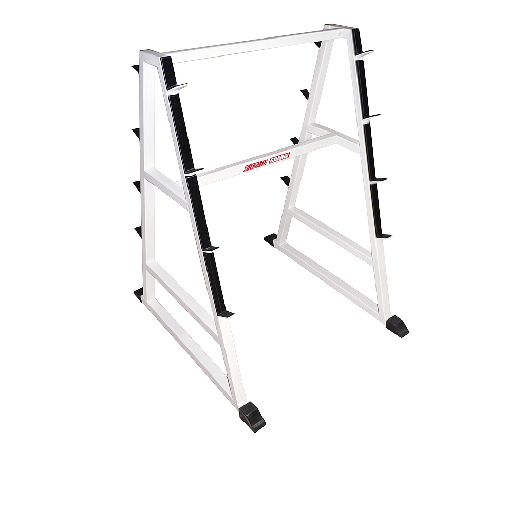 Horizontal Barbell Rack – Multi-Bar Storage Stand