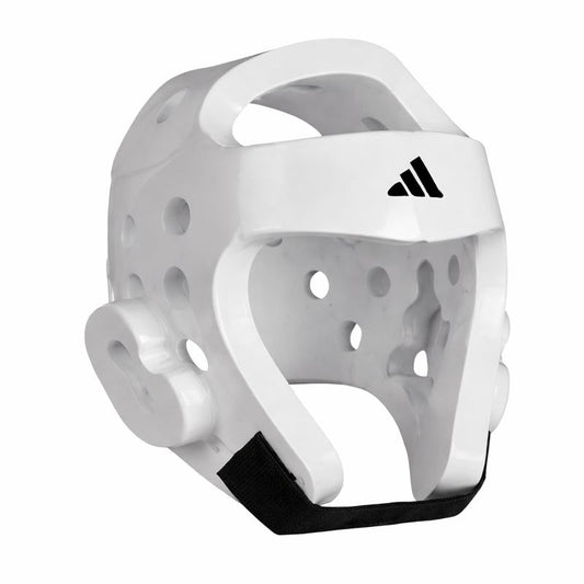 White Adidas WTF Head Guard