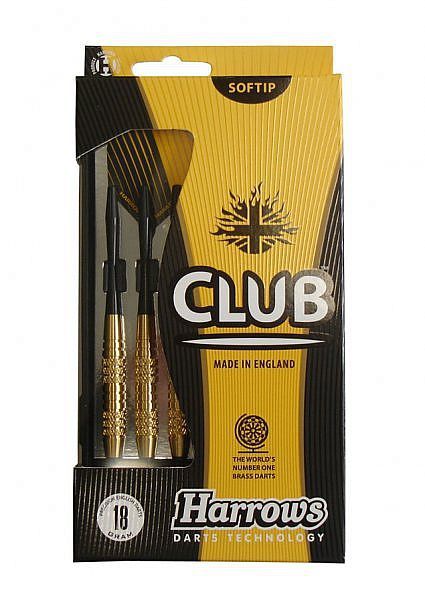 Harrows Club Brass Soft Tip Darts
