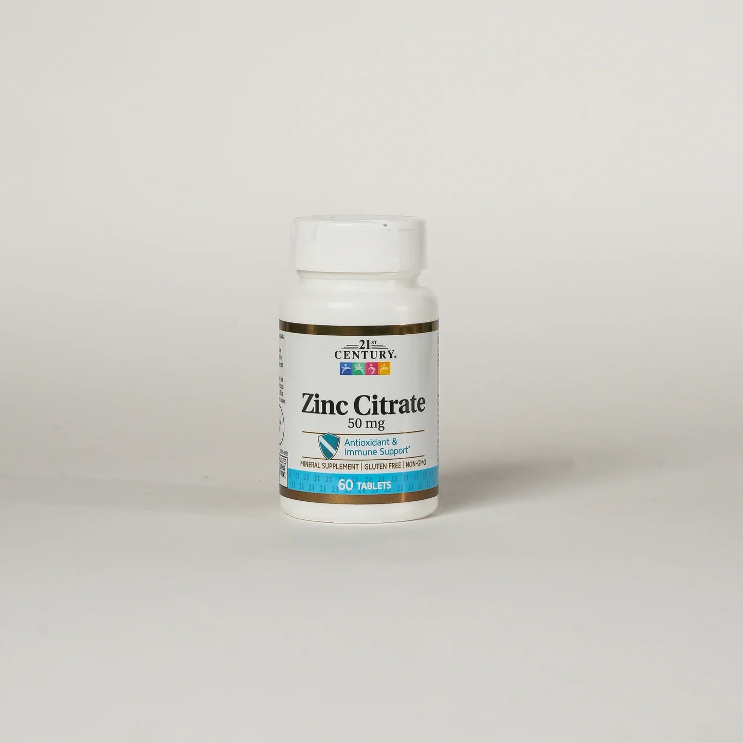 21st Century Zinc Citrate 50mg – 60 Tablets