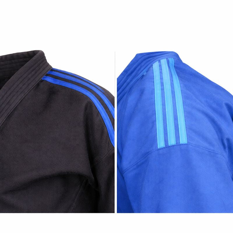Adidas BJJ Gi Response 2.0 Black & Blue Brazilian Jiu-Jitsu Uniform