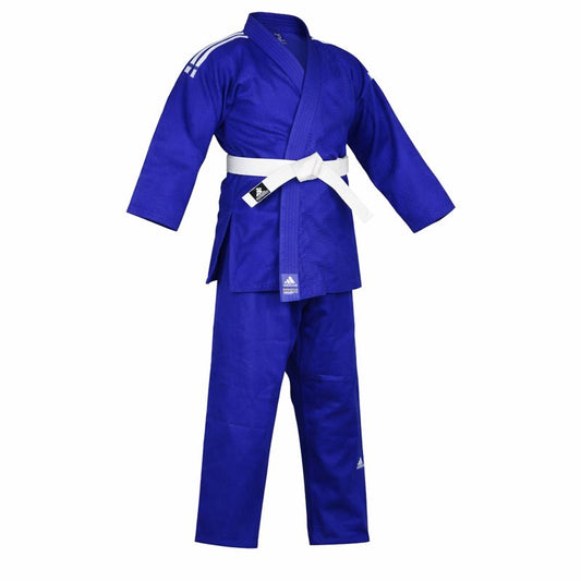 Adidas Judo Uniform Evolution II Blue with Belt Club Training Gi