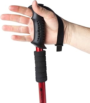 Hiking Sticks Antishock Red