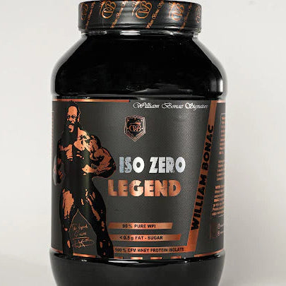 William Bonac Signature Series ISO Zero Legend – 100% Whey Protein Isolate (Low Fat & Sugar)