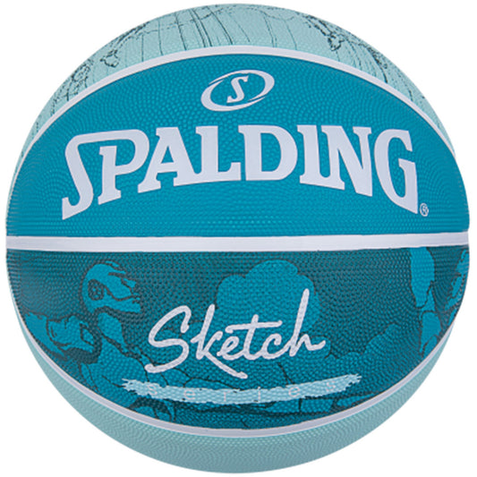 Spalding Sketch Series Crack Outdoor Basketball - Size 7