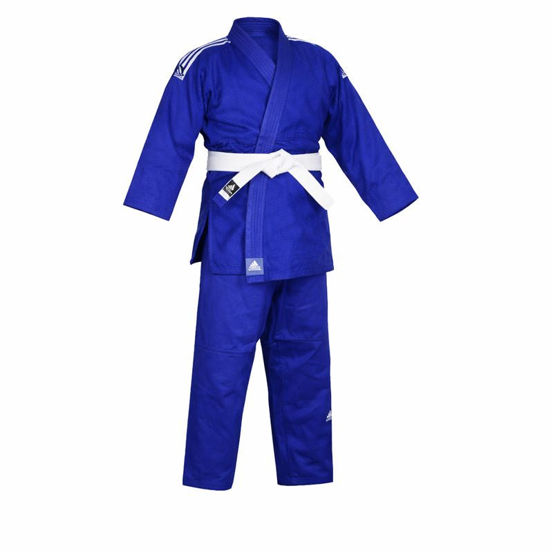 Adidas Judo Uniform Evolution Blue with Belt | Training Gi