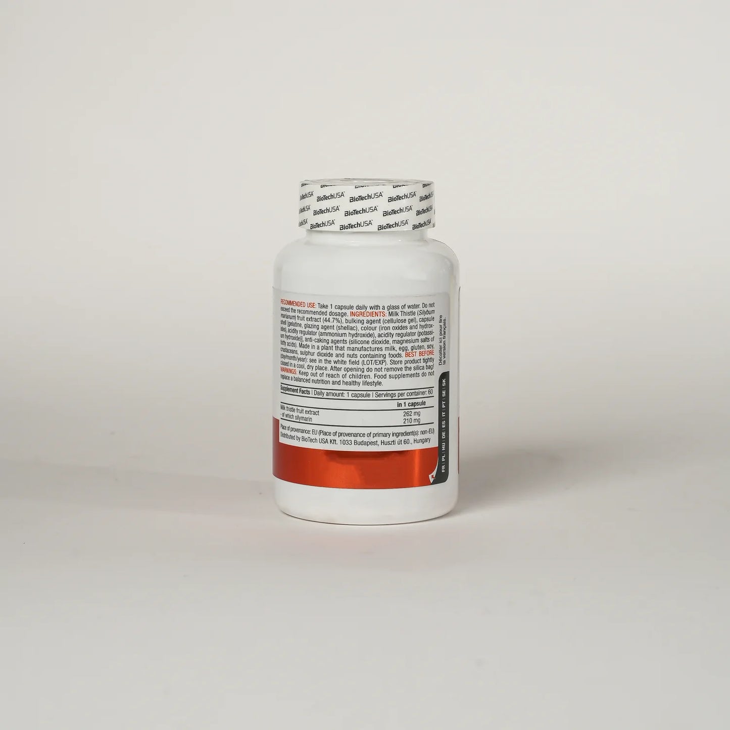 BioTechUSA Milk Thistle – 60 Capsules