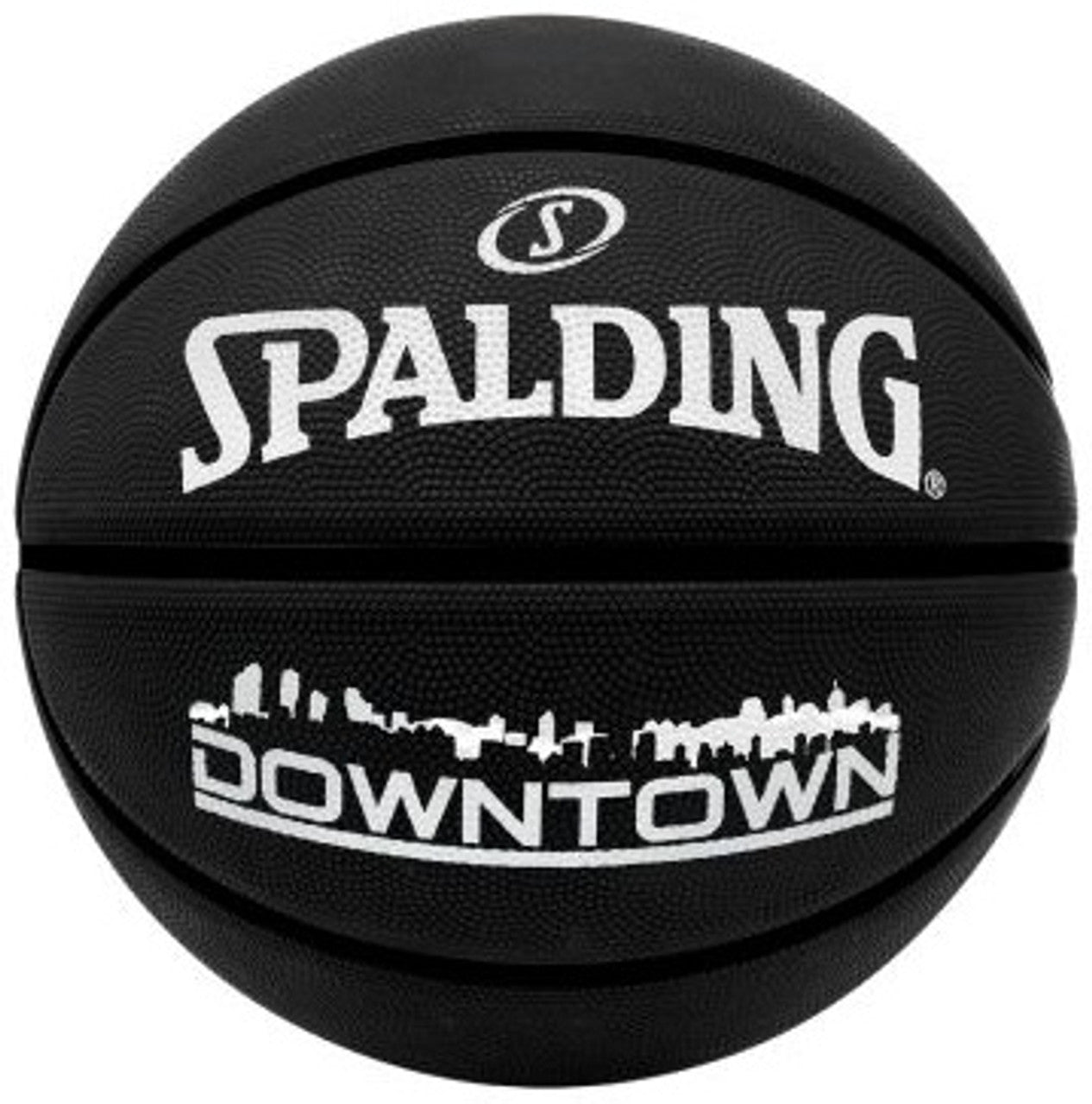 Spalding Downtown Black Outdoor Basketball - Size 7