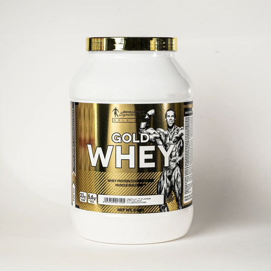 Kevin Levrone Gold Whey – Premium Whey Protein Concentrate (23g Protein, Multiple Flavors)