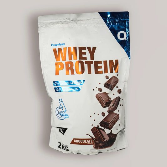 Quamtrax Whey Protein – High-Quality 2kg, Rich Chocolate