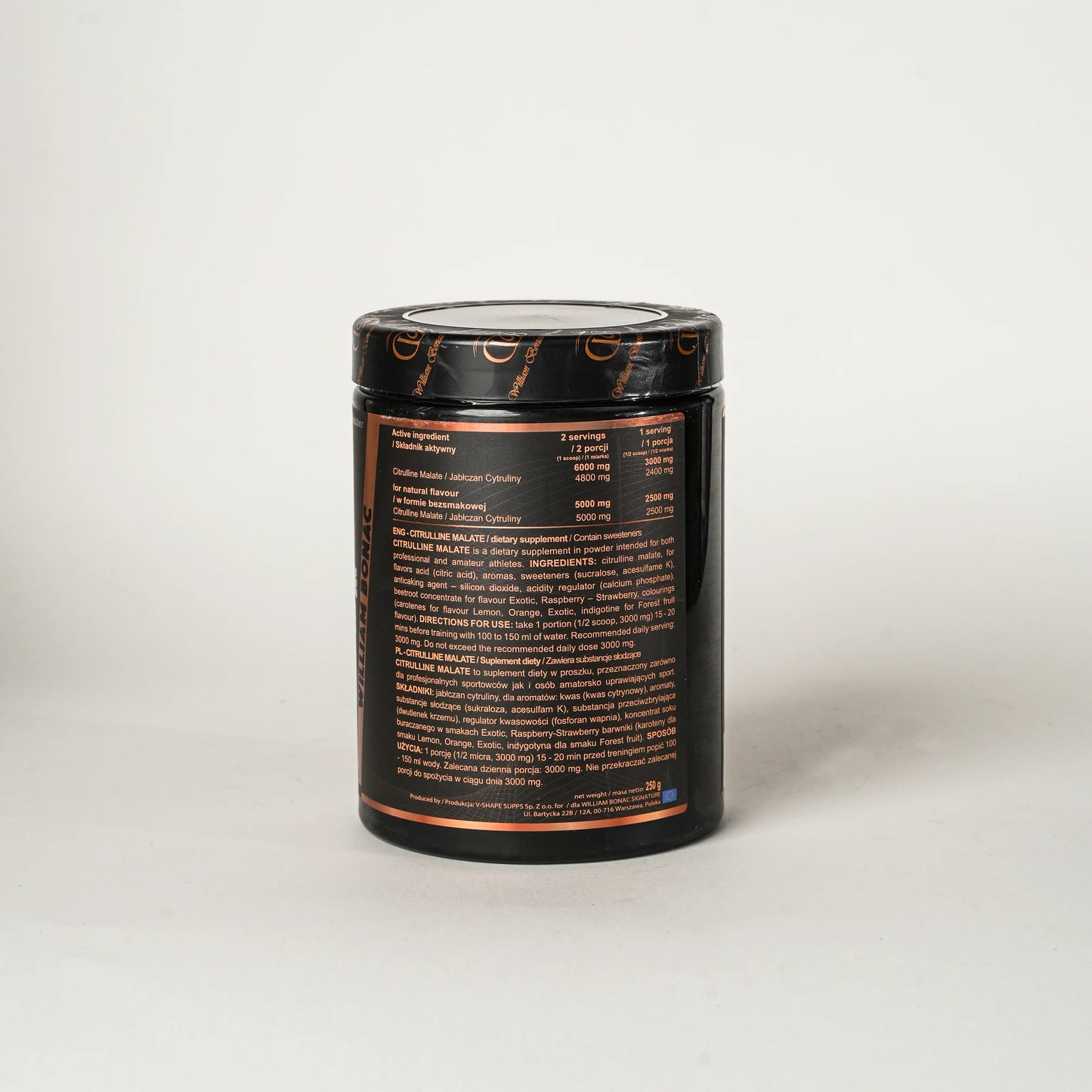 Citrulline Malate – Performance Boosting Amino | William Bonac Signature Series