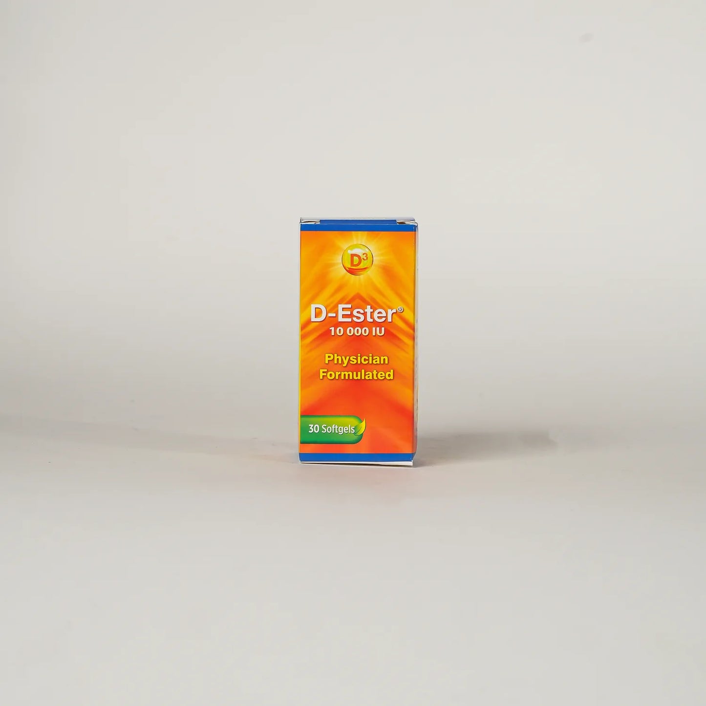 D-Ester Vitamin D3 10,000 IU – High-Potency Vitamin D Supplement (30 Softgels)