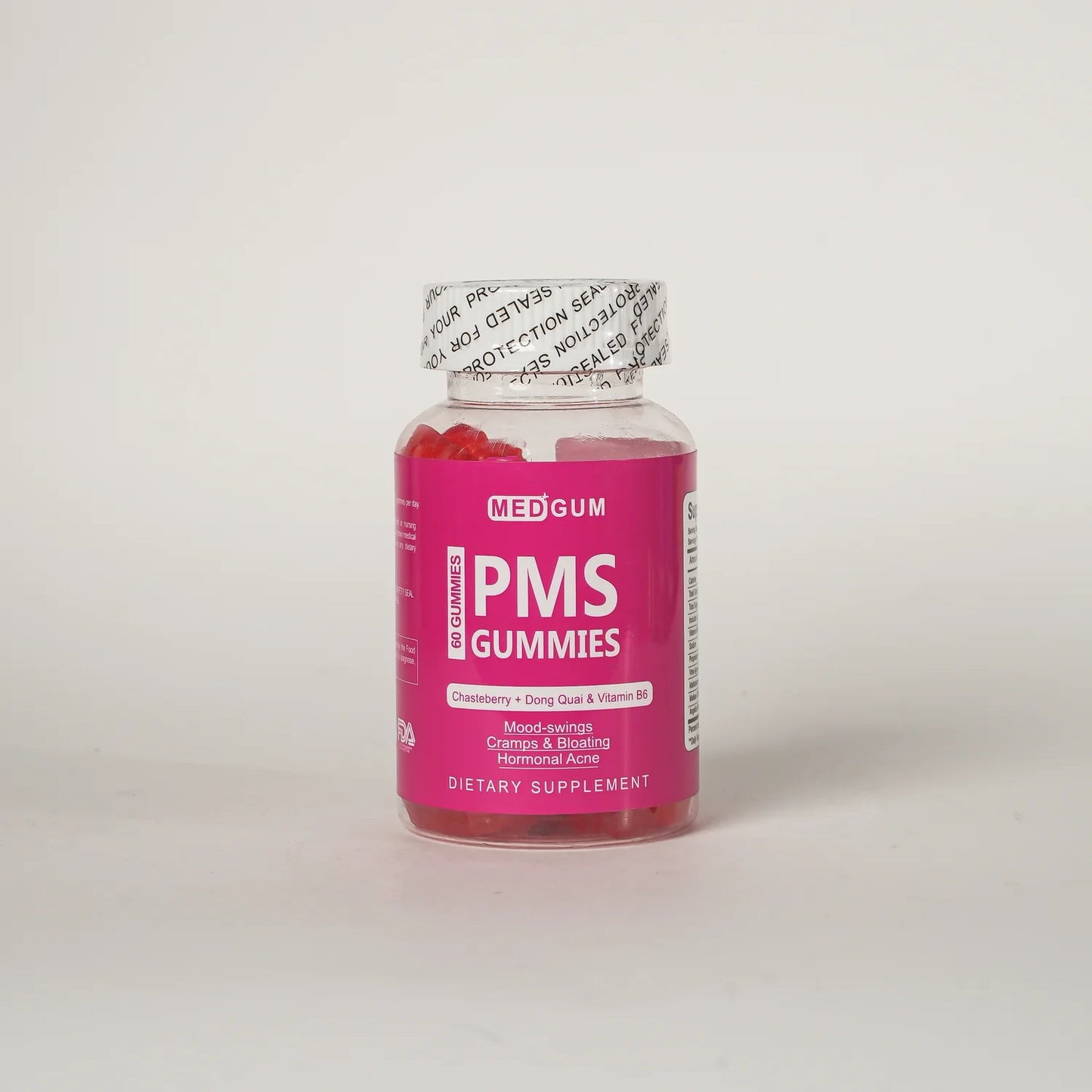 MEDGUM PMS Gummies – 60 Count