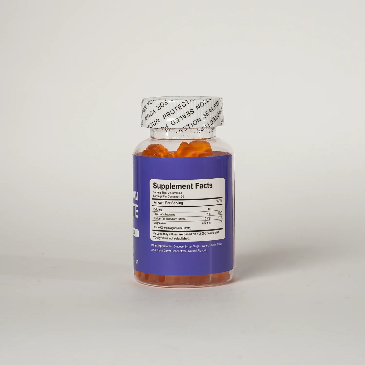 MEDGUM Magnesium Citrate Gummies – High Absorption Formula (60 Gummies)