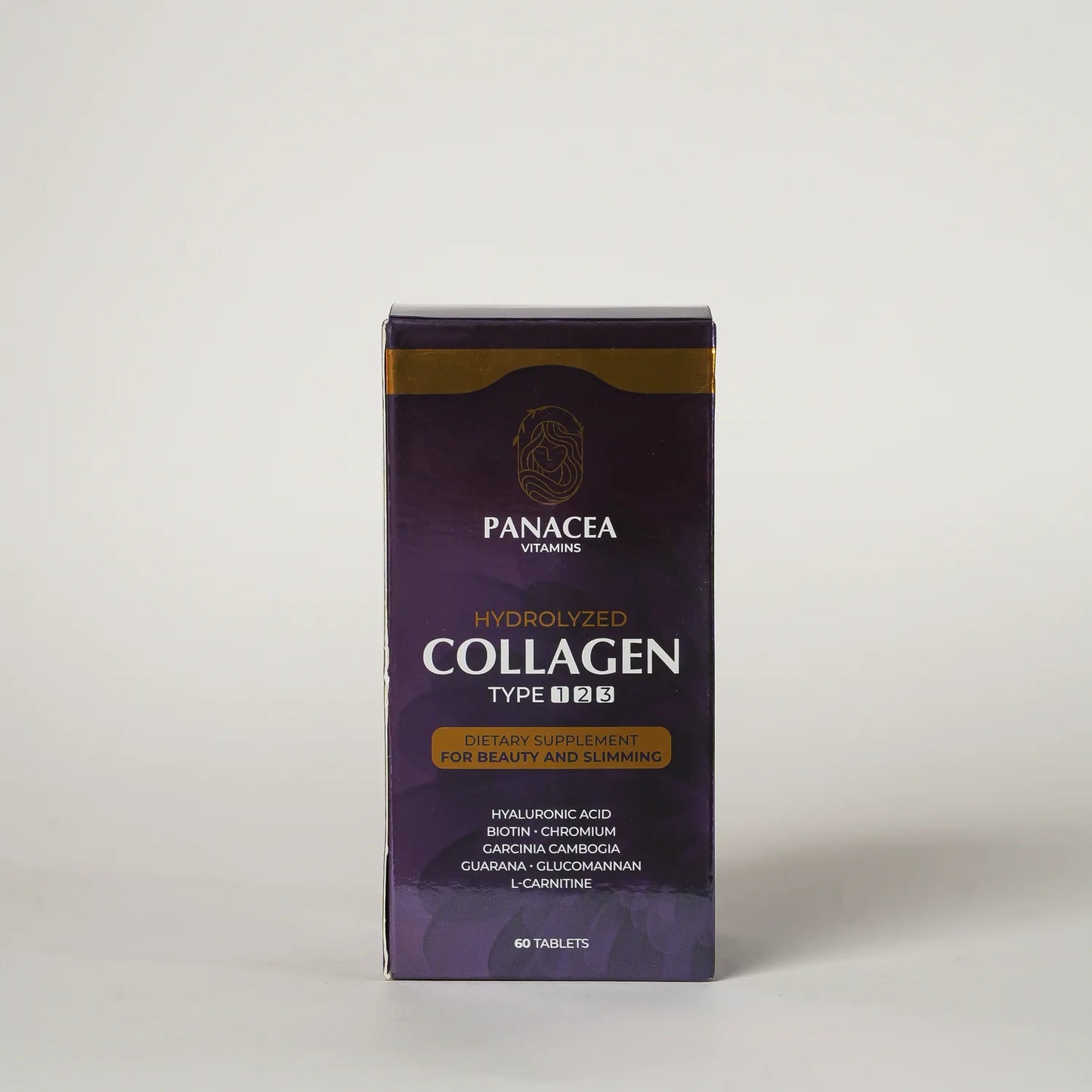 Panacea Hydrolyzed Collagen Type 1, 2, 3 – Beauty & Slimming Formula (60 Tablets)