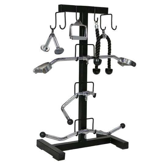 Accessories Rack – Multi-Level Gym Organizer