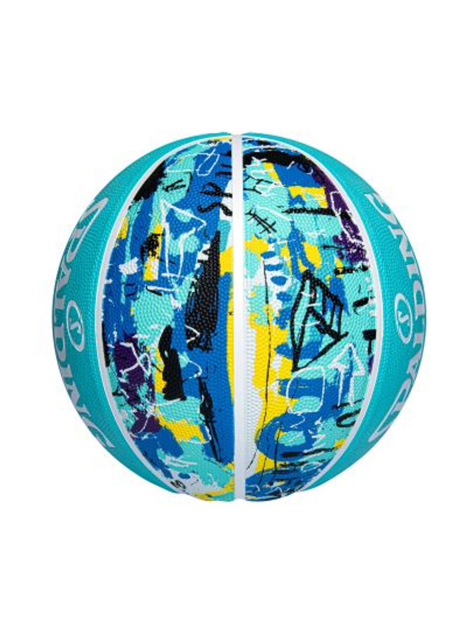 Spalding Graffiti Series Blue Outdoor Basketball - Size 5