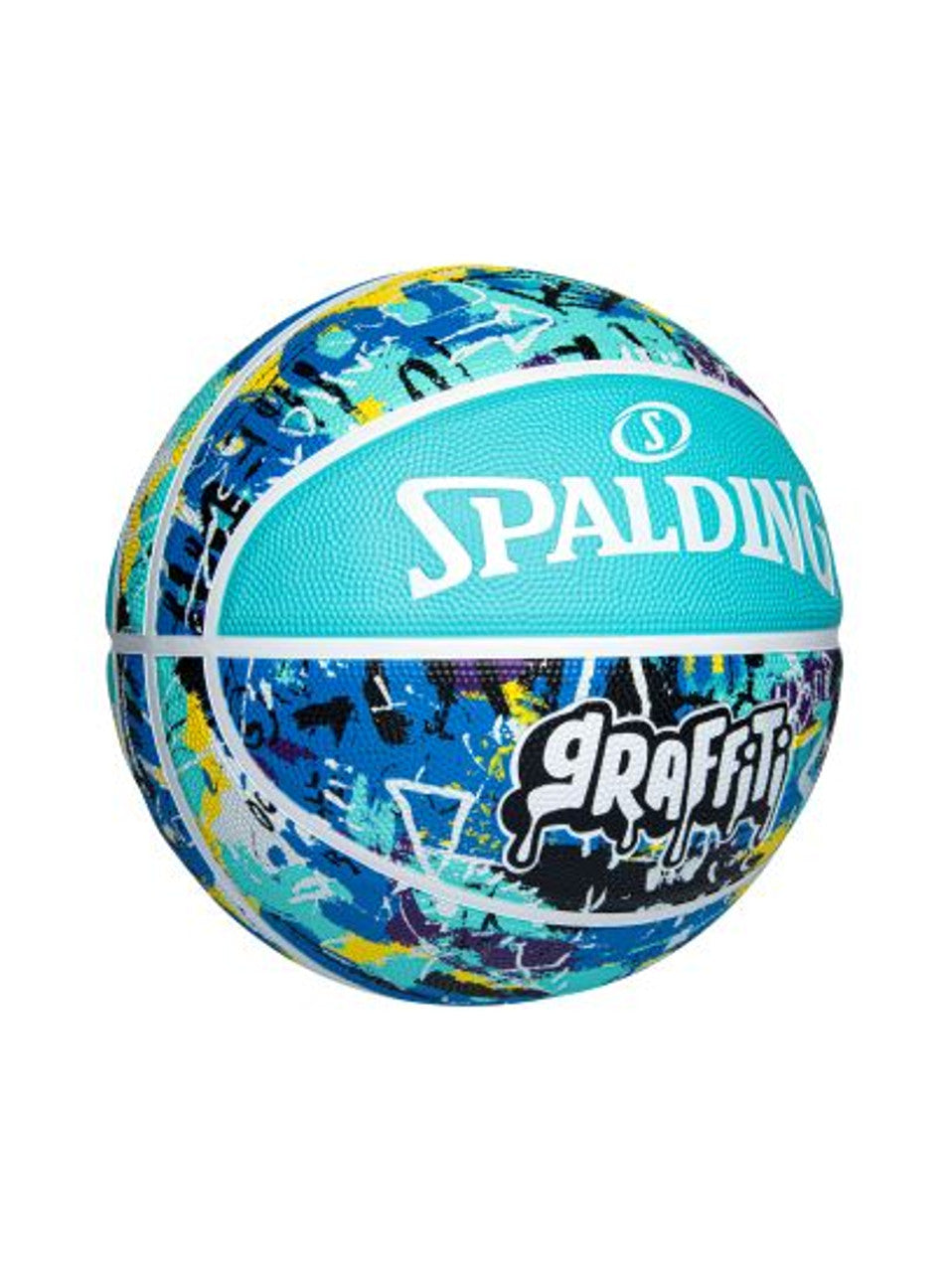 Spalding Graffiti Series Blue Outdoor Basketball - Size 5