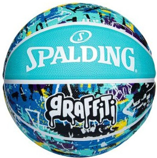Spalding Graffiti Series Blue Outdoor Basketball - Size 5