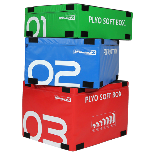 Plyosoft Box Set 3 pcs – Foam Plyometric Jump Box