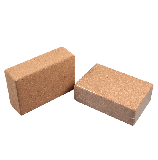 Cork Wood Yoga Brick – Eco-Friendly Support Block