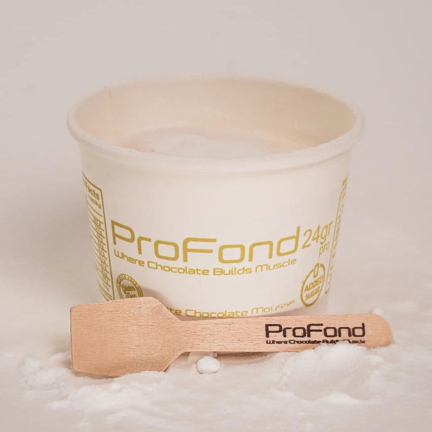 White Chocolate Mousse – High Protein Dessert (130g)
