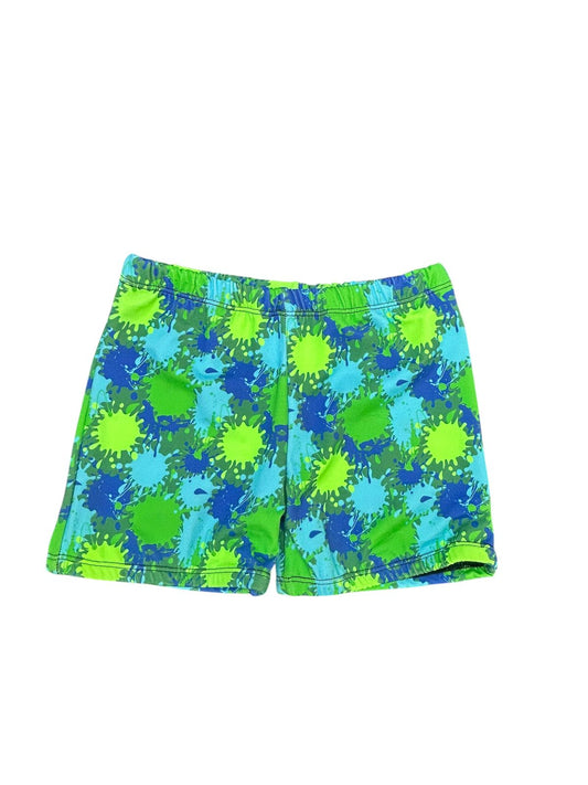 Boys swim short Paint Blue