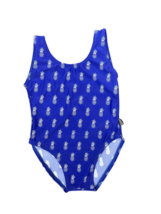 Swimsuit (Maillot) One-Piece - Pineapple Blue
