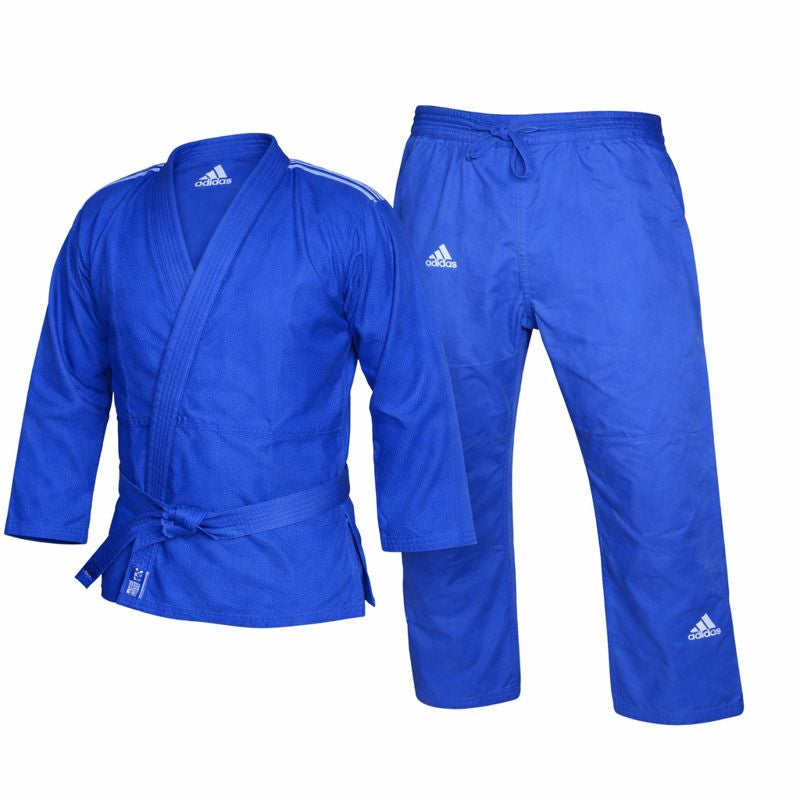Adidas BJJ Gi Response 2.0 Black & Blue Brazilian Jiu-Jitsu Uniform