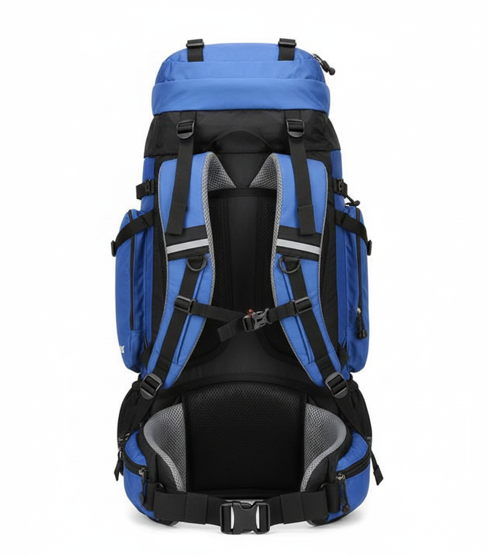 Back view with straps