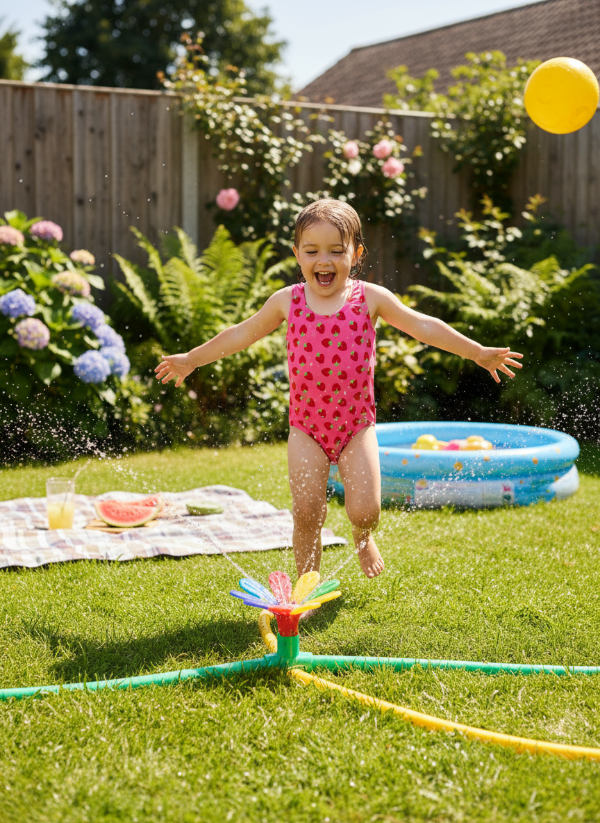Swimsuit (Maillot) One-Piece - Strawberry Pink