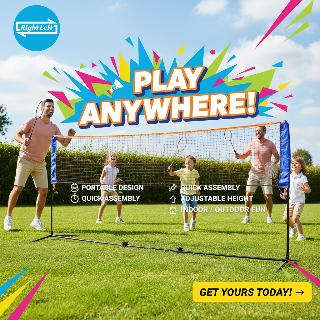 Badminton Stand with Net