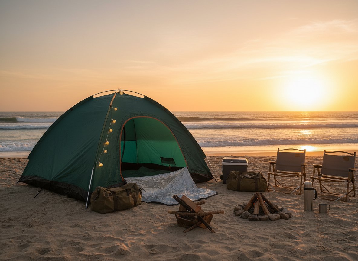 Beach Camping Lifestyle