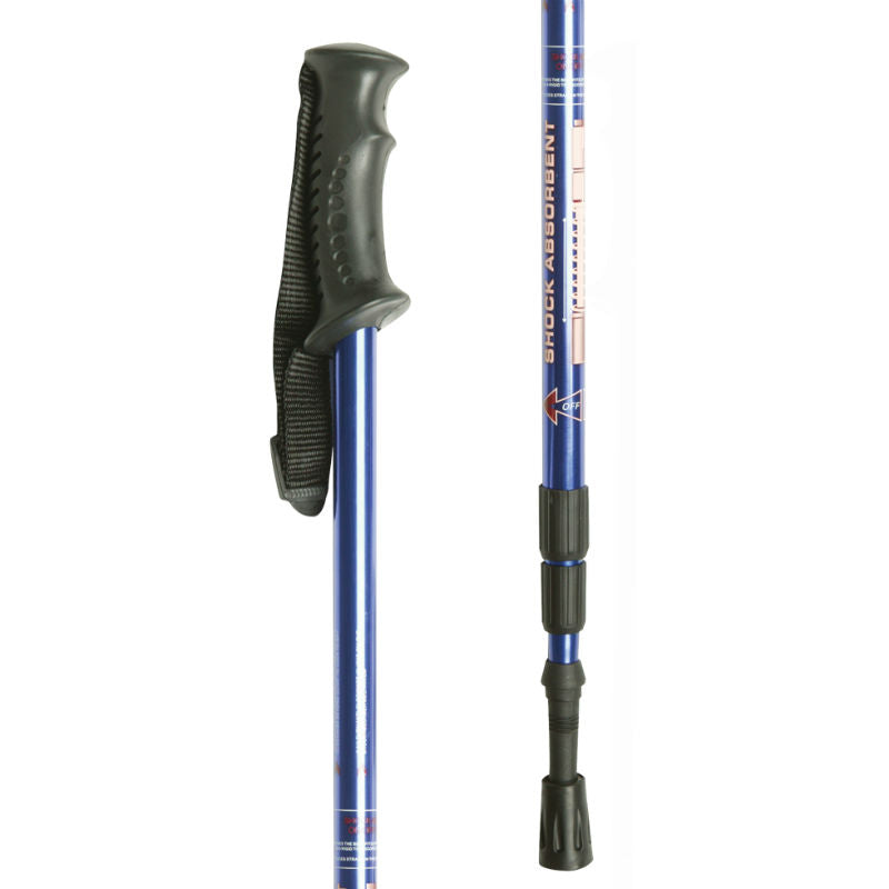 Hiking Sticks Antishock Blue