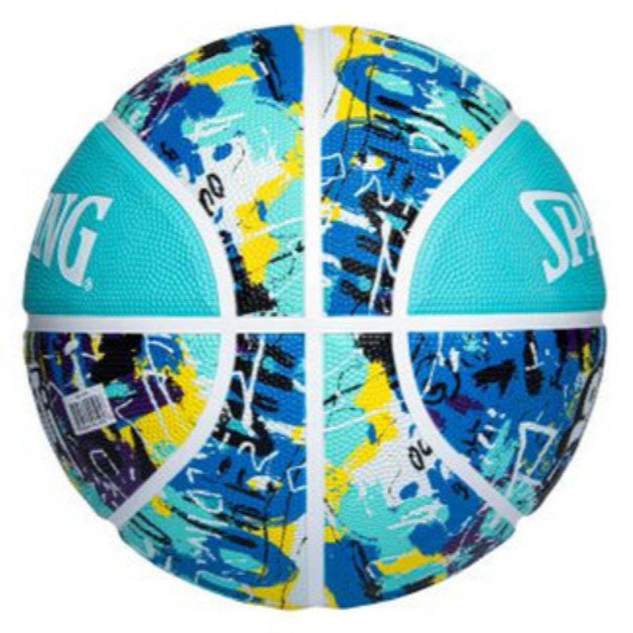 Spalding Graffiti Series Blue Outdoor Basketball - Size 6