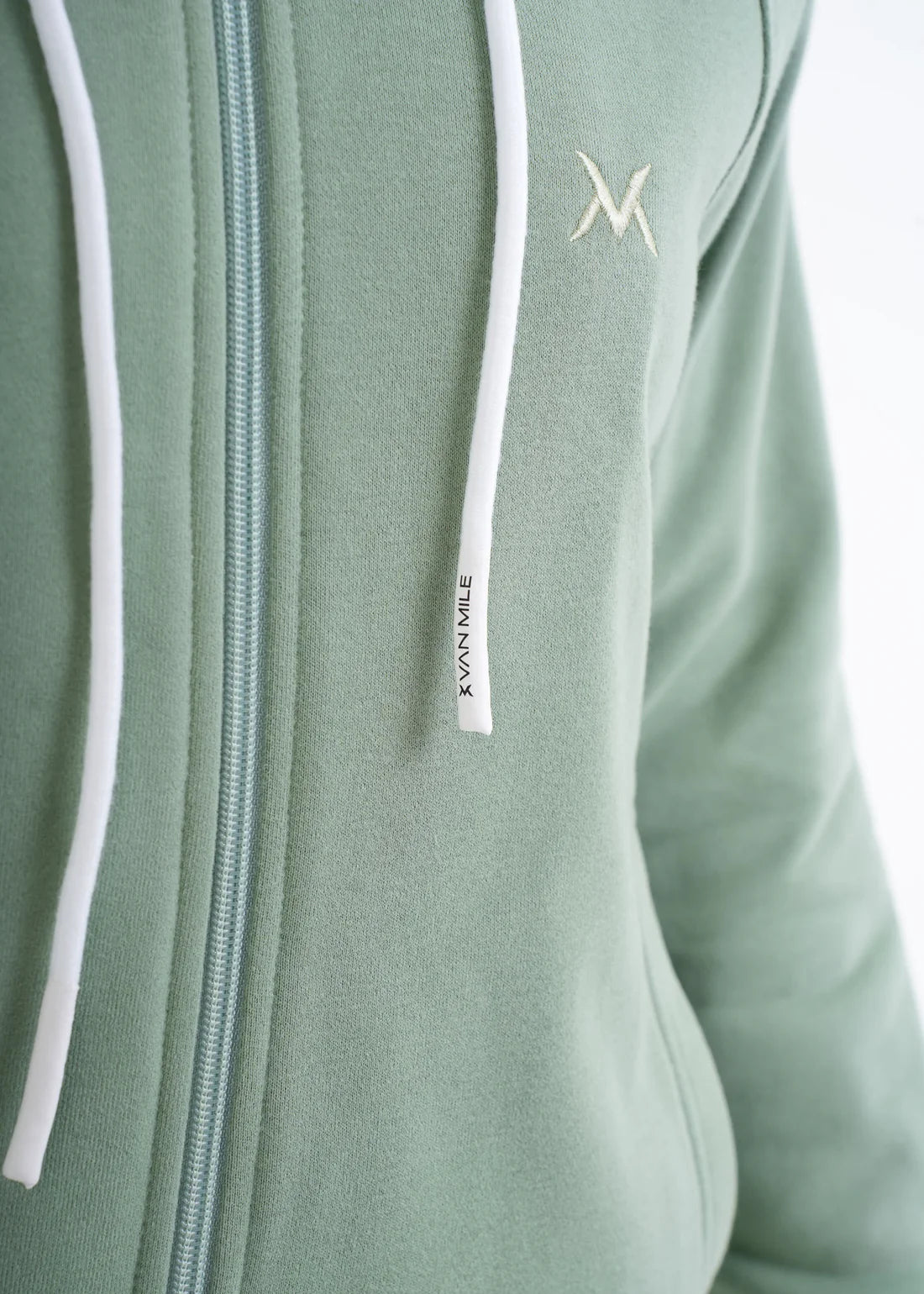 VNML Zip Through Hoodie - Mint Green