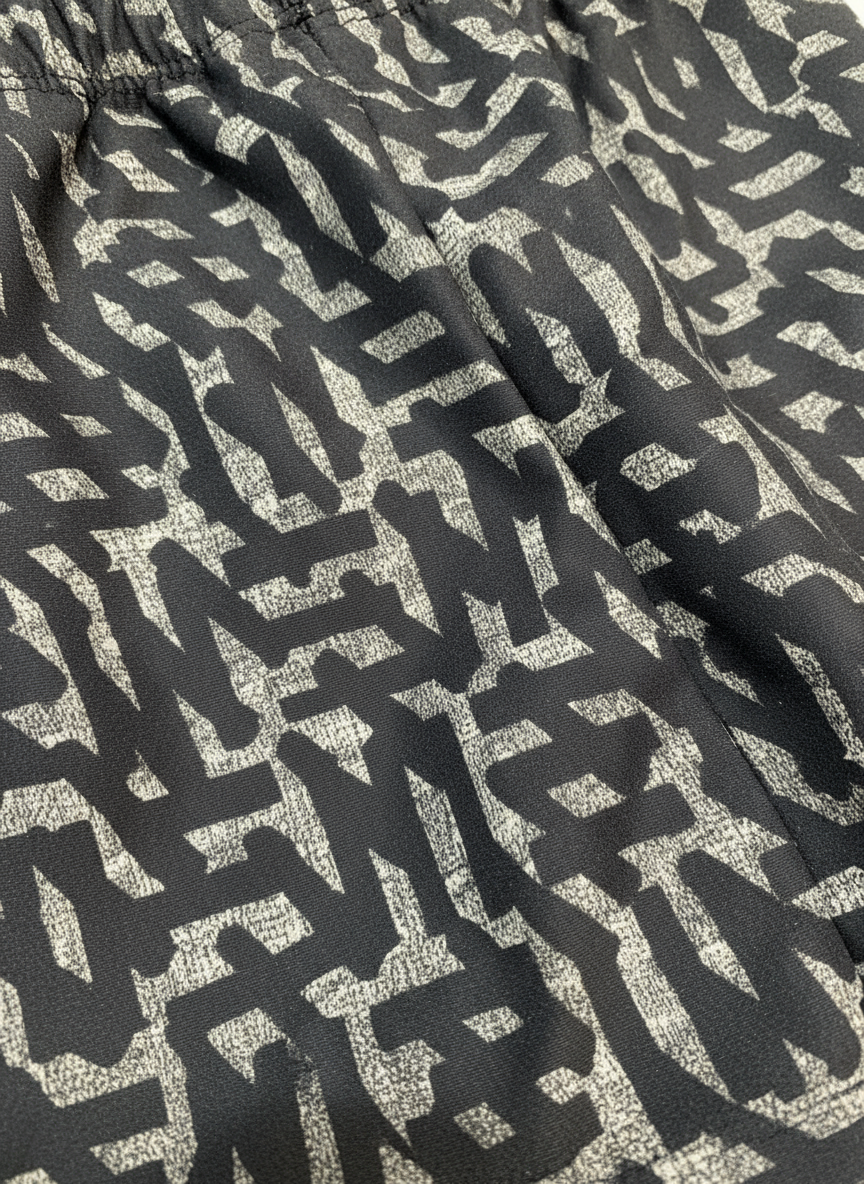 Boys swim short Pixels Grey