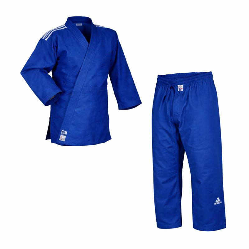 Adidas Blue Judo Uniform Training Gi | Club & Dojo Practice