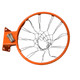 Official Size Basketball Ring with Double Spring and Net