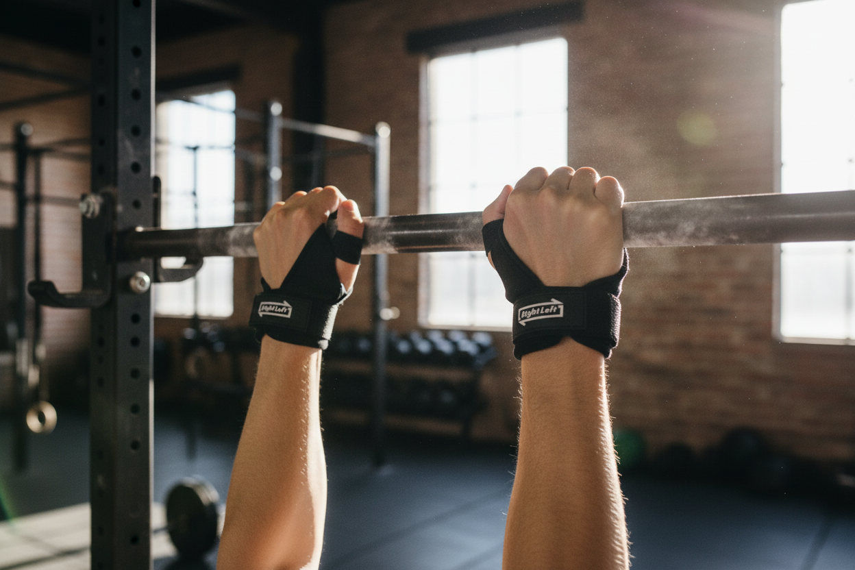 Gymnastics hand grips lifestyle photo