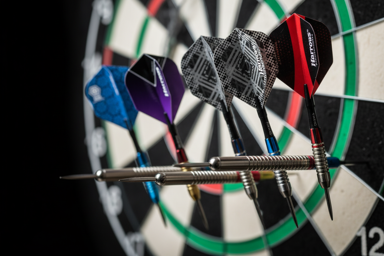 Pro Series flights on darts