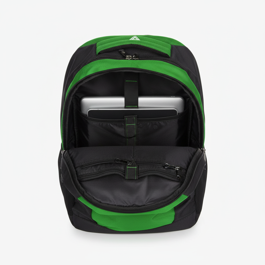 Top-down interior view